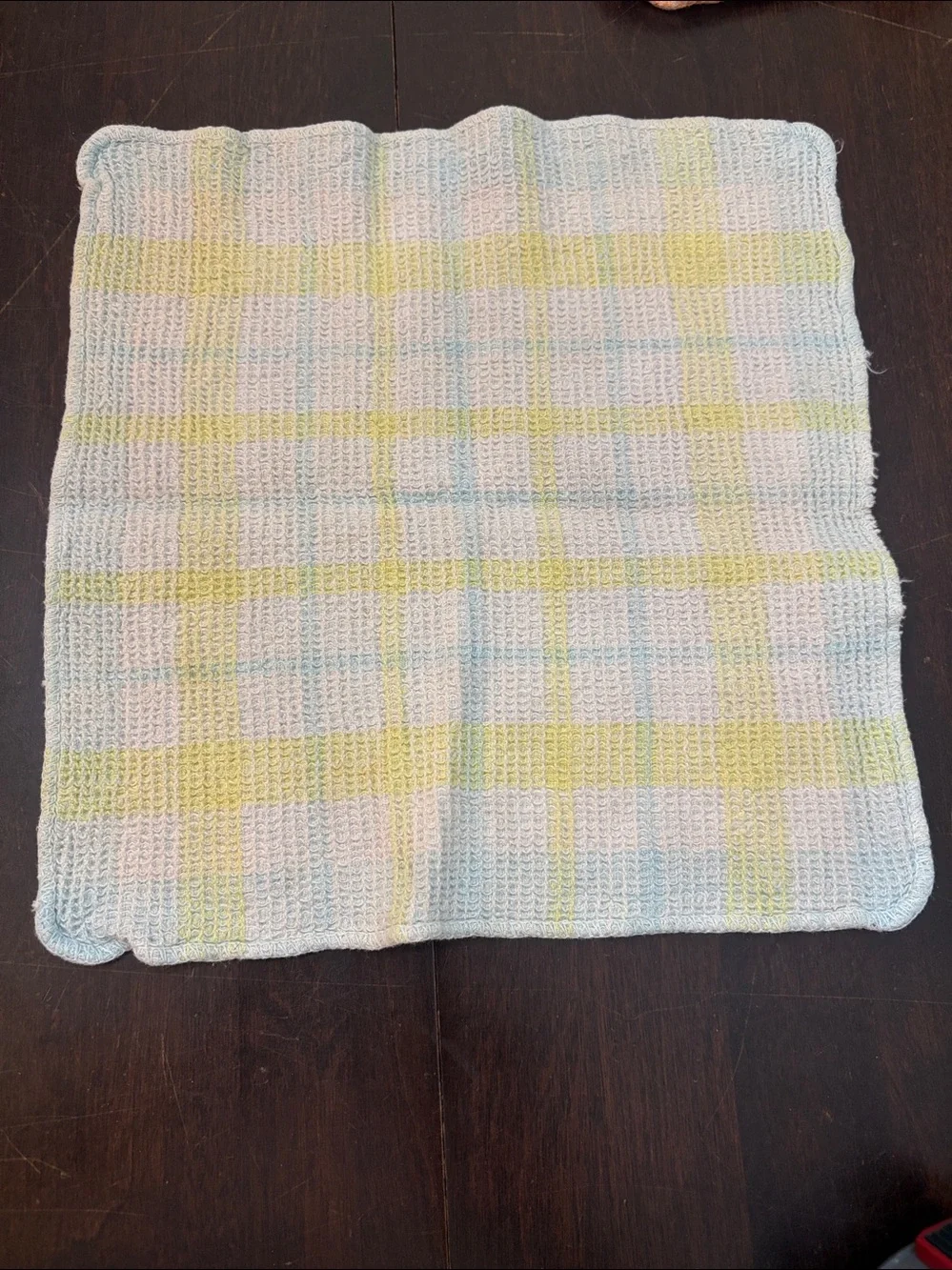 4 vintage multicolor dish cloths